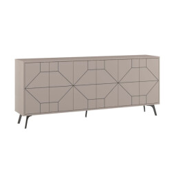 CaliCosy Buffet met 6 versierde deuren l184 cm dune