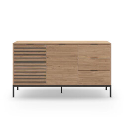 CaliCosy Buffet 3 deuren en metalen poten ariel l140 cm