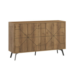 CaliCosy Buffet 4 deuren l123 cm dune