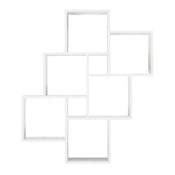 CaliCosy Drijvende wandplank 8 compartimenten laurio
