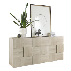CaliCosy Buffet dama 3 deuren in dambordstijl l181 cm