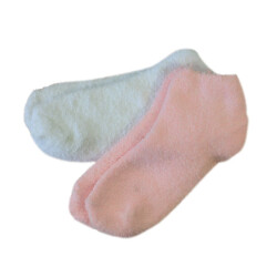 CaliCosy Roze en witte binnensokken