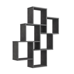 CaliCosy Drijvende wandplank 8 compartimenten laurio