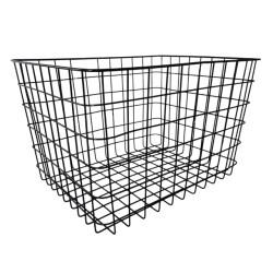 CaliCosy Draadmand zwart groot model h28 cm