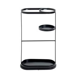 CaliCosy Paraplubak van zwart metaal h60 cm