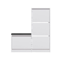 CaliCosy Schoenenkast 4 deuren l105 cm dude