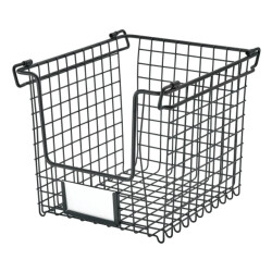 CaliCosy Gevlochten stalen mand 20cm mat classico