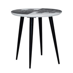 Signature Bijzettafel abstract h 52cm