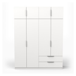 CaliCosy Kast 8 deuren en 2 laden l157,3 cm ghost