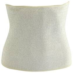 CaliCosy Thermische riem voor extreme kou maat l ecru polyester 28 cm