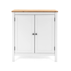CaliCosy Ladekast met 2 deuren l80 cm wit decor bergen