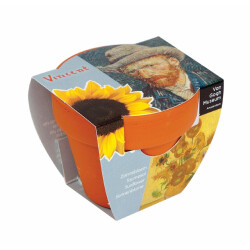 CaliCosy Zaai-pot voor zonnebloemen van gogh set van 2