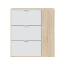 CaliCosy Schoenenkast met 3 kleppen en 1 deur 30 paar l106 cm