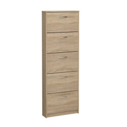 CaliCosy Schoenenkast 5 kleppen step l58,5 x h168,5 cm