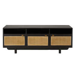 Signature Tv-meubel zwart calvi l160 cm