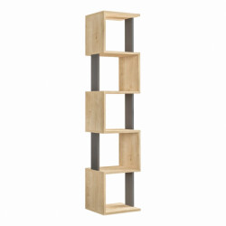 CaliCosy Hoekrek 5 planken l35 cm piri