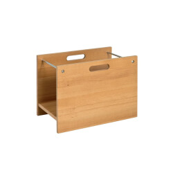 CaliCosy Tijdschriftenrek van beukenhout h30 cm