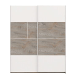 CaliCosy Kledingkast met 2 schuifdeuren l180 x h215 cm prado