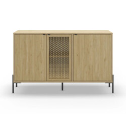 CaliCosy Buffet 3 deuren en metalen poten l120 cm inca