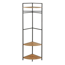 CaliCosy Hoekplank met kledingroede h175 cm lexie