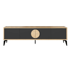 CaliCosy Tv-meubel 4 deuren vae l180 cm