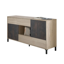 CaliCosy Buffet 2 deuren, 2 laden en 1 opbergvak l151 cm oxys