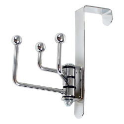 CaliCosy Metalen draaibare haak met 3 haken