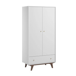 CaliCosy Kast met 2 deuren 1 lade mid h185 cm
