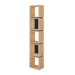 CaliCosy Boekenplank 5 vakken h167 cm lofty