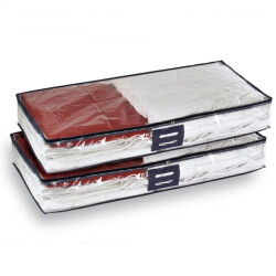 CaliCosy Opberghoezen 100 x 15 x 48 cm set van 2