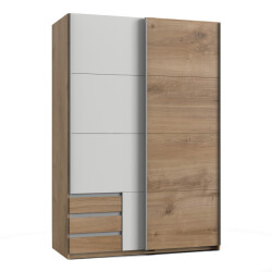 CaliCosy Kledingkast met 2 schuifdeuren l135 cm
