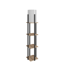 CaliCosy Lamp met 3 vierkante planken h135 cm nora