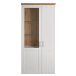 CaliCosy Dressoir 2 deuren waarvan één met gehard glas l95 cm shade