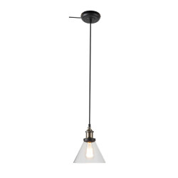 Signature Vintage glazen plafondlamp diameter 26cm