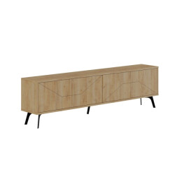 CaliCosy Tv-meubel 4 deuren l180 cm dune