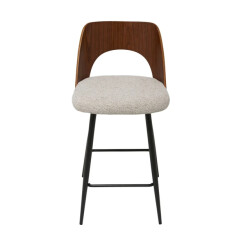 Signature Barkruk in beige stof l45 cm austin