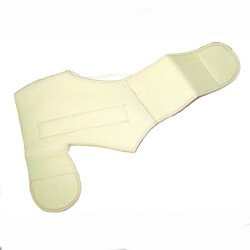 CaliCosy Elleboogbrace met 8 magneten, ecru neopreen, 47 x 17 cm