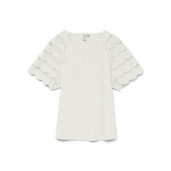 Vero Moda Vmblasy ss t-shirt jrs btq ga off-white