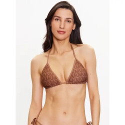 Michael Kors Ignature logo triangle bikini top 220 huk