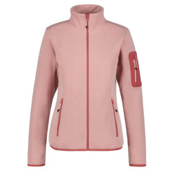 Icepeak bowersville fleece sweater met rits dames pink