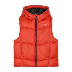 4F Kinderen/kids jwaw24tvjam134 bodywarmer met capuchon