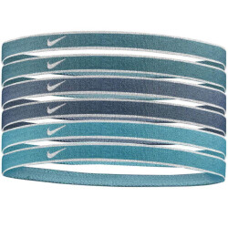 Nike Swoosh metallic sport hoofdband (set van 6)