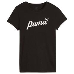 Puma Dames ess+script t-shirt