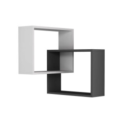 CaliCosy Hoekwandrek met 2 planken h68 cm ring
