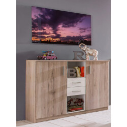 CaliCosy Buffet 2 deuren 2 laden en 2 nissen l122 cm