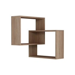 CaliCosy Hoekwandrek met 2 planken h68 cm ring
