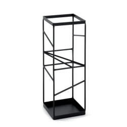 CaliCosy Paraplubak van zwart metaal h49 cm