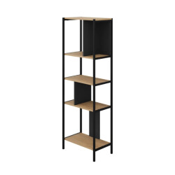 CaliCosy Boekenrek met metalen poten h175 cm alabama