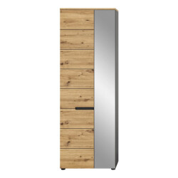 CaliCosy 2-deurs kast met 1 spiegel l65 cm canu
