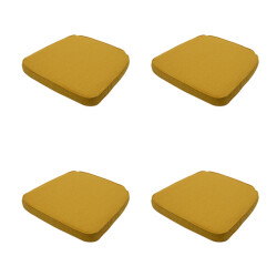 Madison wickerkussen 48x48 - beige recycled canvas 4 stuks